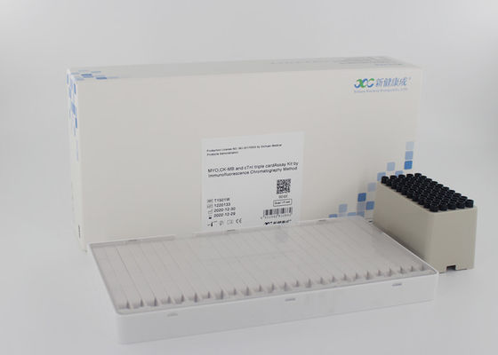 Poct Immunoassay Cardiac Marker Test Kit CTnI CK MB Myo Heart Disease