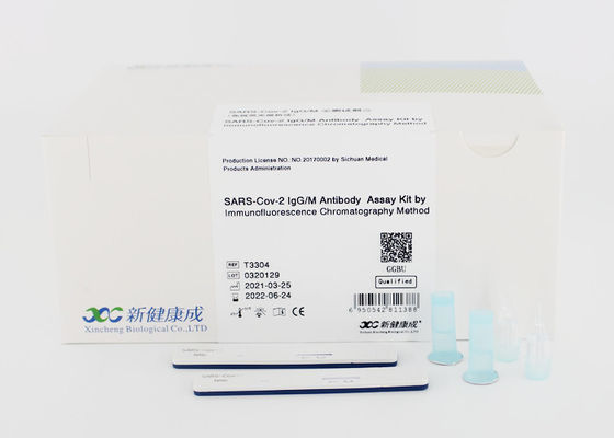 IgM Elisa Antibody Assay POCT Covid 19 Rapid Test Kit 8 دقائق رد الفعل